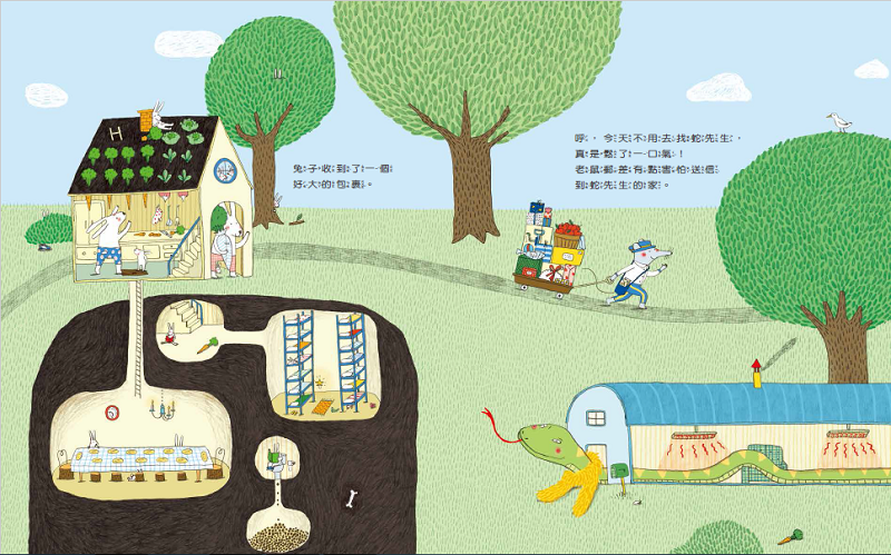 老鼠郵差來了！